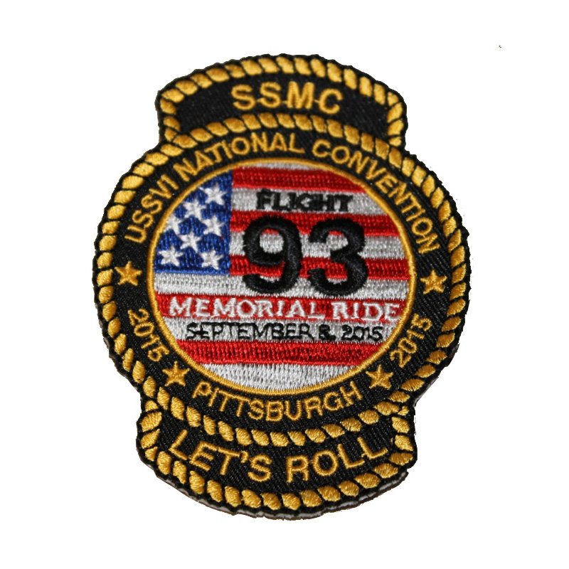 Flight 93 Memorial Ride patch