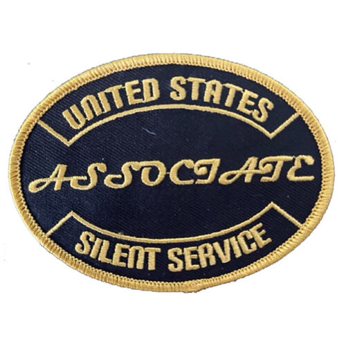 Silent Service Associate patch in gold