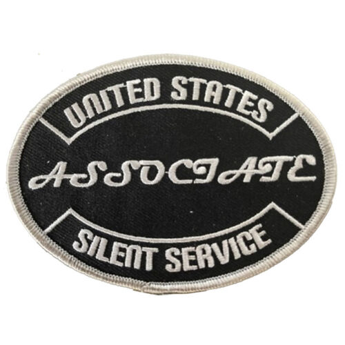 Silent Service Associate patch in silver